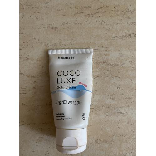 HelloBody Coco Luxe, Gold Cream Face Mask (Kremowa maseczka ze złotem) - opinie | zdjęcie do recenzji od kosme_tyczny