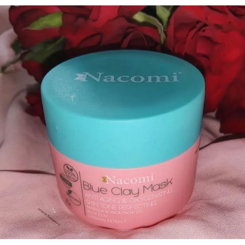 Nacomi Blue Clay Mask Anti-aging & Oxygenating Skin Tone Perfecting (Maseczka z niebieską glinką) - opinie | zdjęcie do recenzji od jolanta_rudzewicz - 2