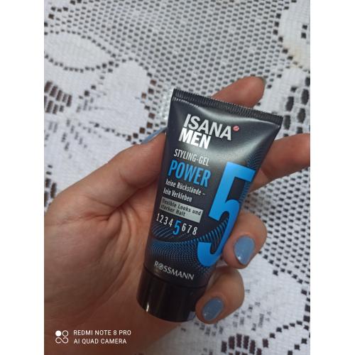 Isana Men, Styling Gel Power (Żel do stylizacji włosów dla mężczyzn) - opinie | zdjęcie do recenzji od daria_tkaczyk