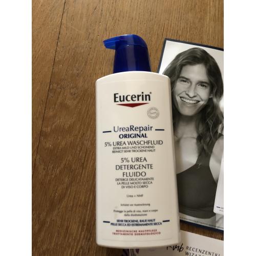 Eucerin Urea Repair Original, Fluid do mycia z 5% Mocznika - opinie | zdjęcie do recenzji od Gwiazda Wieczorna - 2