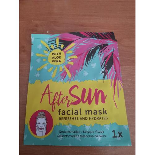 Action After Sun Facial Mask (Łagodząca maseczka do twarzy po opalaniu) - opinie | zdjęcie do recenzji od Smerfeta83