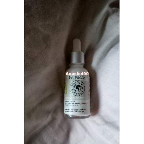 Perfecta Planet Essence, Organic Nature, Hydro serum intensywnie nawilżające na dzień i na noc `Organic Hemp` - opinie | zdjęcie do recenzji od Anusia490