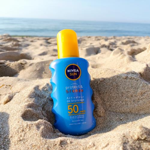 Nivea Sun, Protect & Bronze SPF 50 Sun Spray (Spray do opalania) - opinie | zdjęcie do recenzji od Luqia