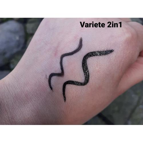Eveline Cosmetics Variete, 2in1 Double Effect Eyeliner & Pencil Waterproof (Wodoodporna kredka do oczu z eyelinerem) - opinie | zdjęcie do recenzji od Smerfeta83 - 3
