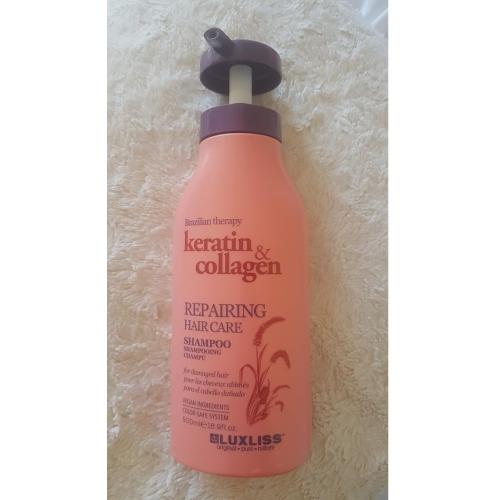 Luxliss Keratin & Collagen, Repairing Hair Care Shampoo (Naprawczy szampon do włosów) - opinie | zdjęcie do recenzji od AgaB1998 - 2