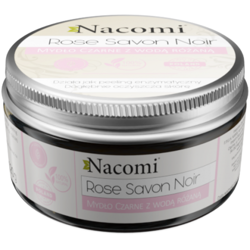 Nacomi Rose Savon Noir (Różane czarne mydło z wodą różaną) - opinie | zdjęcie do recenzji od *Cafe Latte*