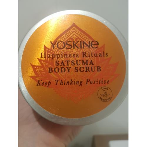 Yoskine Happinnes Rituals, Satsuma Body Scrub (Peeling cukrowy do ciała) - opinie | zdjęcie do recenzji od Ata77