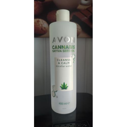 Avon Cannabis Sativa Seed Oil, Cleanse & Calm Micellar Water (Płyn micelarny z olejkiem konopnym) - opinie | zdjęcie do recenzji od joaska1992