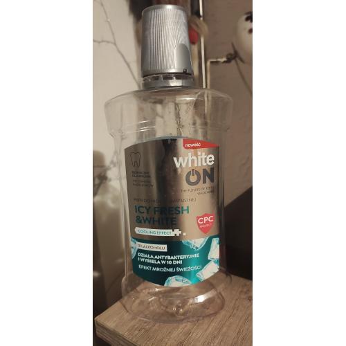 WhiteON Icy Fresh & White Mouthwash (Płyn do higieny jamy ustnej) - opinie | zdjęcie do recenzji od joaska1992