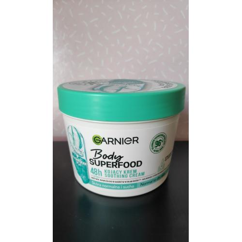 Garnier Body Superfood, Aloe Vera Extract + Magnesium PCA 48H Soothing Cream (Kojący krem do ciała z ekstraktem z aloesu i solą magnezową) - opinie | zdjęcie do recenzji od Mishap - 1
