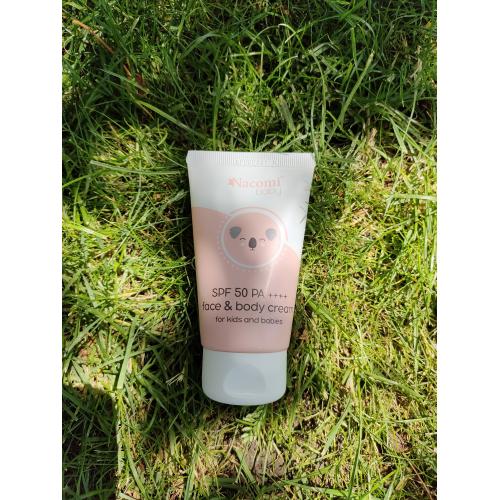 Nacomi Baby, Face & Baby Cream SPF 50 (Fotostabilny krem do twarzy dla dzieci SPF 50) - opinie | zdjęcie do recenzji od Martaj89 - 1