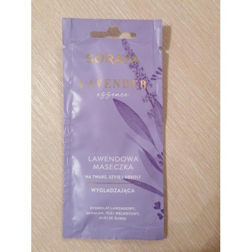 Soraya Lavender Essence, Lawendowa maseczka wygładzająca na twarz, szyję i dekolt - opinie | zdjęcie do recenzji od agugu1989