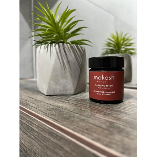 Mokosh Cosmetics Pomarańcza z cynamonem, Peeling solny do ciała - opinie | zdjęcie do recenzji od Marcikson