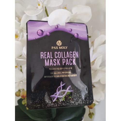Pax Moly Real Collagen Mask Pack (Maska nawilżająca) - opinie | zdjęcie do recenzji od Goya5