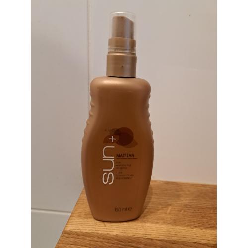 Avon Care, Sun+, Maxi Tan Enhancing Oil Spray [Bronze Face & Body Tanning Oil Spray] (Olejek w sprayu wzmacniający opaleniznę) - opinie | zdjęcie do recenzji od JOANNAPIO1974