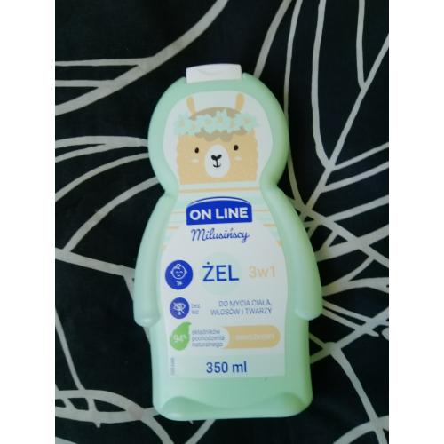 On Line Le Petit, 3 in 1  Hair Body & Face Wash (Żel do mycia ciała, włosów i twarzy 3 w 1 (różne rodzaje)) - opinie | zdjęcie do recenzji od Owocowysad - 2