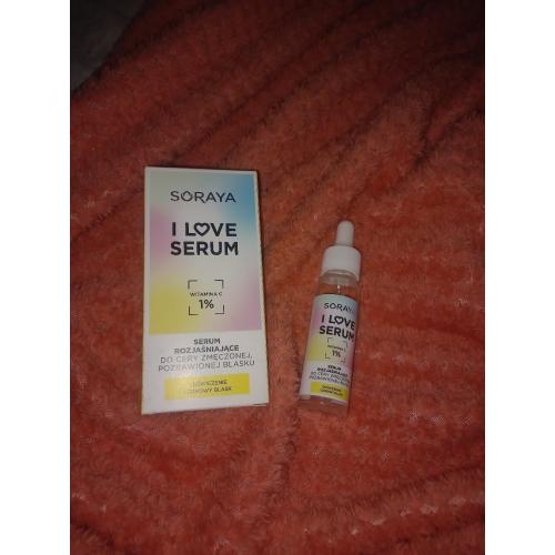 Soraya I Love Serum, Serum rozjaśniające do cery zmęczonej, pozbawionej blasku - opinie | zdjęcie do recenzji od Emilka_27