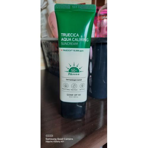 Some by MI Truecica Aqua Calming Suncream SPF50+/PA++++ (Łagodzący krem z filtrem przeciwsłonecznym) - opinie | zdjęcie do recenzji od AnaP33