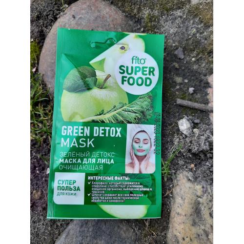 Fitokosmetik Fito Superfood, Maska do twarzy `Oczyszczanie, zielony detox` - opinie | zdjęcie do recenzji od Smerfeta83 - 2