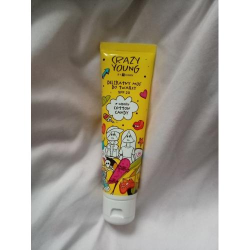 Crazy Young Delikatny mus do twarzy SPF 20 `Cotton Candy` - opinie | zdjęcie do recenzji od Anusia490