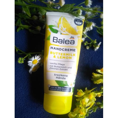 Balea Handcreme Buttermilk & Lemon (Krem do rąk z maślanką i ekstraktem z cytryny) - opinie | zdjęcie do recenzji od Mojerecenzje