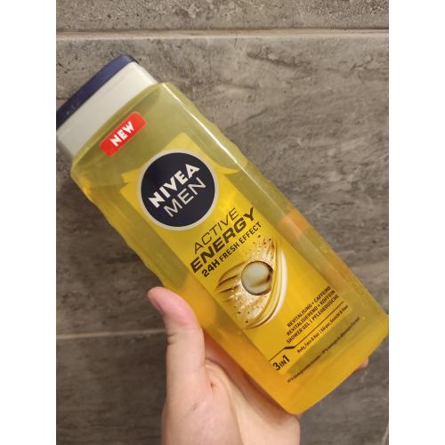 Nivea Men, Active Energy, 24h Fresh Effect Shower Gel (Żel pod prysznic dla mężczyzn) - opinie | zdjęcie do recenzji od mm2991