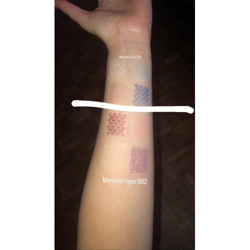 Soda Makeup #letsbemermaids Eyeshadow Palette (Poczwórna paletka cieni do powiek) - opinie | zdjęcie do recenzji od Elenadi