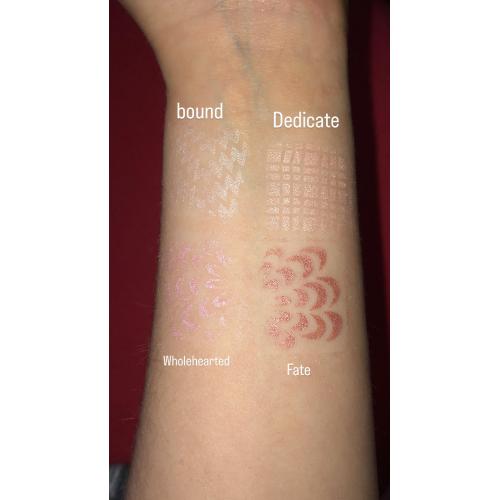 Makeup Obsession London Committed Highlight Palette (Paleta rozświetlaczy do twarzy) - opinie | zdjęcie do recenzji od Elenadi