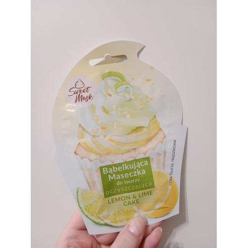 Marion Sweet Mask, Bąbelkująca maseczka do twarzy  oczyszczająca `Lemon & Lime Cake` - opinie | zdjęcie do recenzji od mala_222 - 1