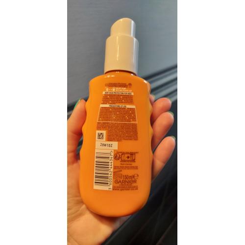 Garnier Ambre Solaire Kids, Eco-Designed Sun Protection Spray SPF 50+ (Eko spray ochronny dla dzieci SPF50+) - opinie | zdjęcie do recenzji od MartaSowka - 3