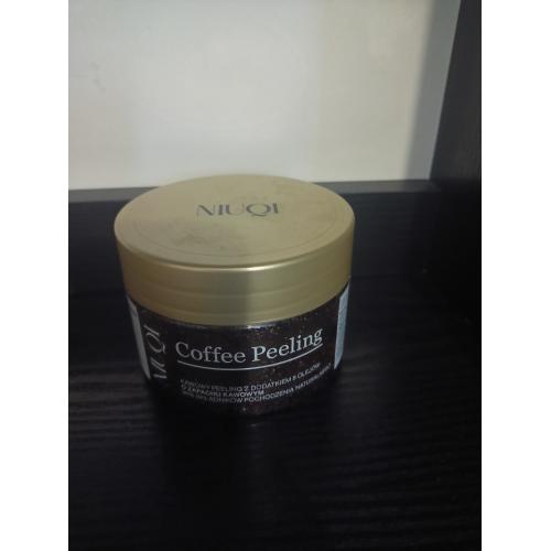 Niuqi Coffee Peeling, Kawowy peeling z dodatkiem 8 olejów o zapachu kawowym - opinie | zdjęcie do recenzji od SandriQ