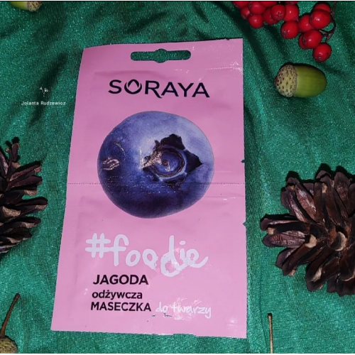 Soraya # Foodie, Odżywcza maseczka do twarzy `Jagoda` - opinie | zdjęcie do recenzji od jolanta_rudzewicz