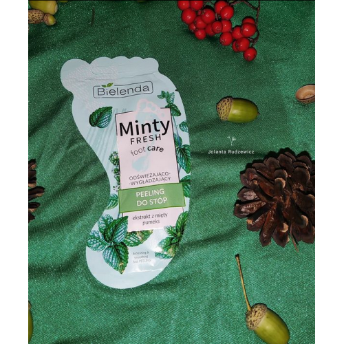 Bielenda Minty Fresh Foot Care, Odświeżająco-wygładzający peeling do stóp - opinie | zdjęcie do recenzji od jolanta_rudzewicz