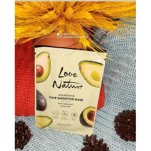Oriflame Love Nature, Nourishing Hair Smoothie Mask (Odżywcza maska do włosów z organicznym awokado (nowa wersja)) - opinie | zdjęcie do recenzji od jolanta_rudzewicz