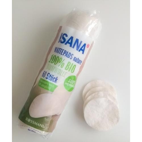 Isana Wattepads Nature 100% Bio (Płatki bawełniane z niebielonej bawełny organicznej) - opinie | zdjęcie do recenzji od Ariessa - 2