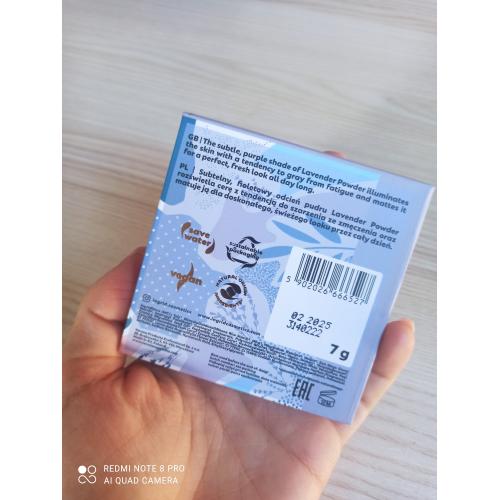 Ingrid Cosmetics Natural Essence, Lavender Powder (Puder lawendowy) - opinie | zdjęcie do recenzji od daria_tkaczyk - 1