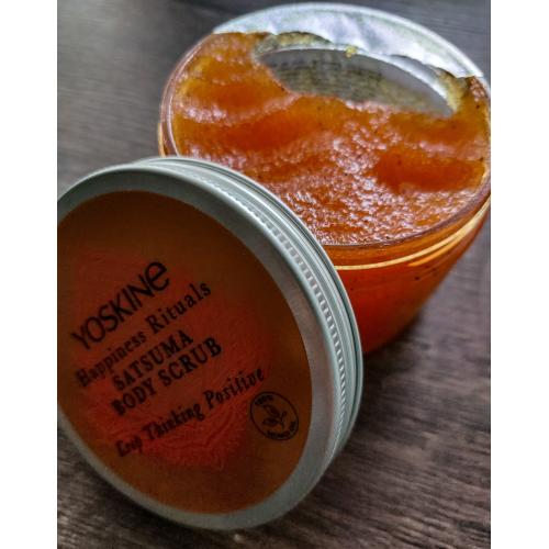 Yoskine Happinnes Rituals, Satsuma Body Scrub (Peeling cukrowy do ciała) - opinie | zdjęcie do recenzji od Nathaliee85