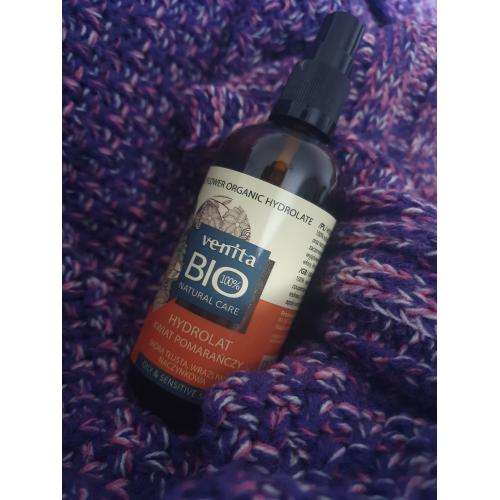 Venita Bio Natural Care, Hydrolat organiczny z kwiatu pomarańczy - opinie | zdjęcie do recenzji od Horla