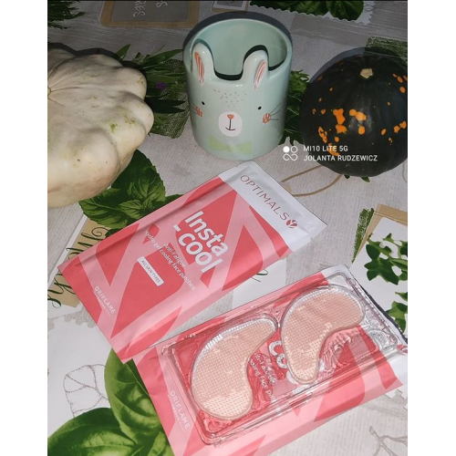 Oriflame Optimals, Insta-Cool Anti-fatigue Hydrogel Cooling Face Patches (Hydrożelowe płatki do twarzy) - opinie | zdjęcie do recenzji od jolanta_rudzewicz