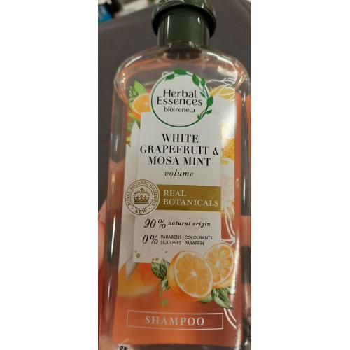 Herbal Essences Bio:renew, Szampon zwiększający objętość włosów `Biały grejpfrut i mięta Mosa` - opinie | zdjęcie do recenzji od Qradomowa86