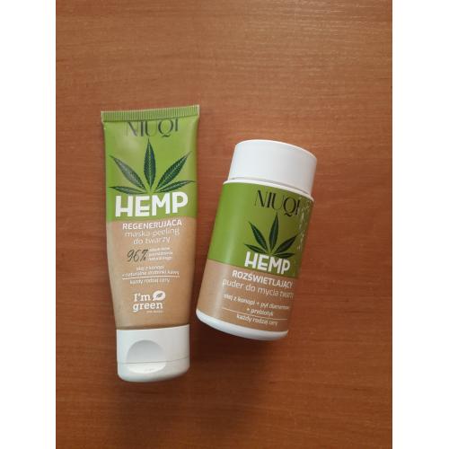 Niuqi Hemp, Rozświetlający puder do mycia twarzy - opinie | zdjęcie do recenzji od Smerfeta83 - 1