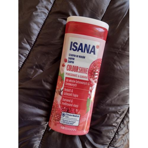 Isana Colorglanz [Colour Shine], Granatapfel & Guarana, Shampoo (Szampon do włosów  'Połysk koloru' (nowa wersja)) - opinie | zdjęcie do recenzji od irena2202 - 2