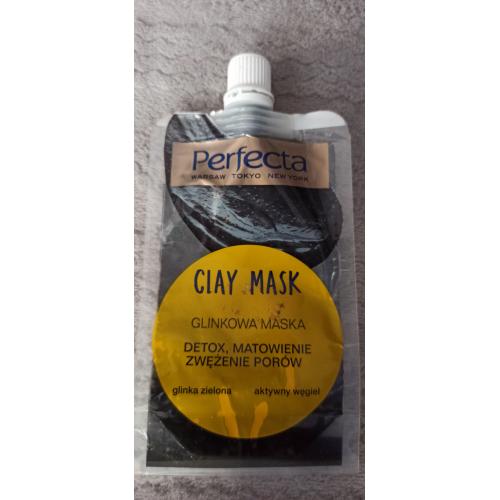 Perfecta Clay Mask, Glinkowa maska `Detox, matowienie, zwężenie porów` - opinie | zdjęcie do recenzji od ciasteczkowapanna - 1