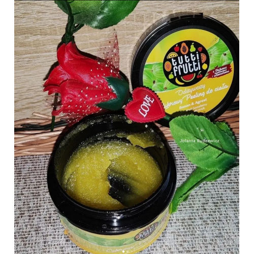 Tutti Frutti Cukrowy peeling do ciała `Banan i agrest` - opinie | zdjęcie do recenzji od jolanta_rudzewicz