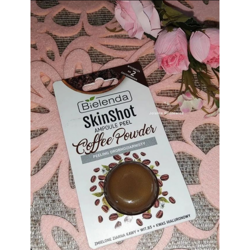 Bielenda Skin Shot Ampoule Peel Coffee Powder (Peeling drobnoziarnisty) - opinie | zdjęcie do recenzji od jolanta_rudzewicz