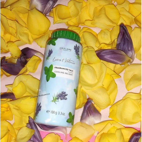 Oriflame Love Nature, Fragranced Talc Cooling Delight (Perfumowy talk do ciała) - opinie | zdjęcie do recenzji od jolanta_rudzewicz