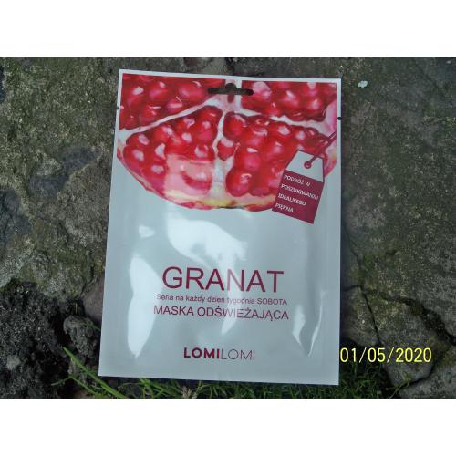 Lomi Lomi Pomegranate Vital Mask (Maska witalizująca z owocem granatu) - opinie | zdjęcie do recenzji od Smerfeta83 - 1