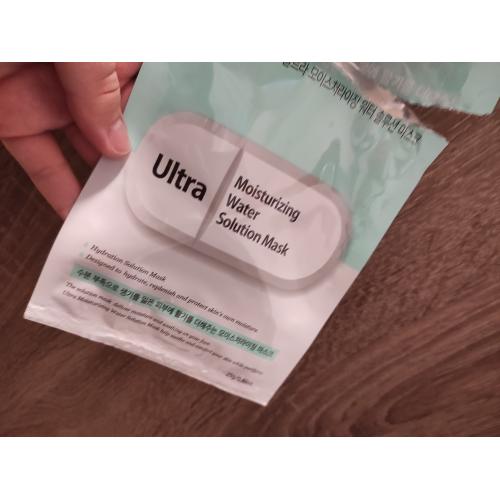 Glamfox Ultra, Moisturizing Water Solution Mask (Nawilżająco-kojąca maska w płachcie do skóry suchej i skłonnej do podrażnień) - opinie | zdjęcie do recenzji od mm2991