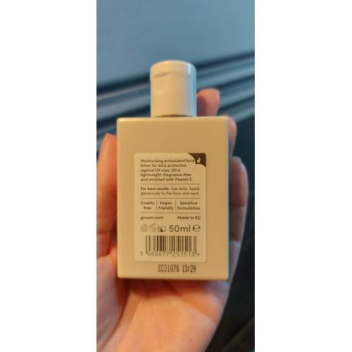 Gruum Skyda Daily Defence Lotion SPF 50 (Nawilżający balsam do twarzy z SPF 50) - opinie | zdjęcie do recenzji od MartaSowka - 1
