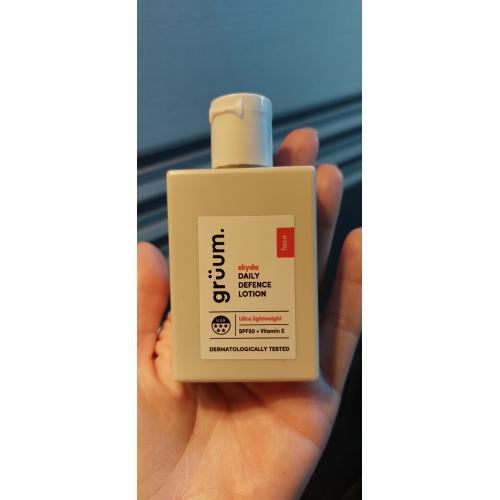 Gruum Skyda Daily Defence Lotion SPF 50 (Nawilżający balsam do twarzy z SPF 50) - opinie | zdjęcie do recenzji od MartaSowka - 4
